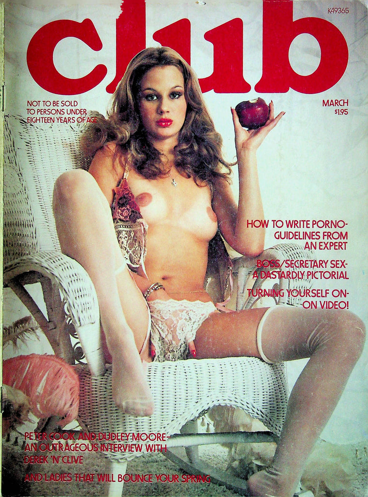 Club Magazine Peter Cook & Dudley Moore March 1977 101524RP