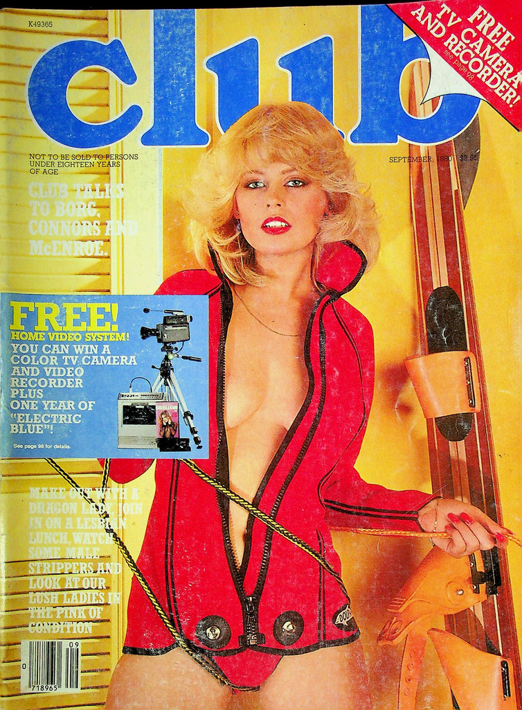 Club Magazine Connors' And McEnroe September 1980 012725RP