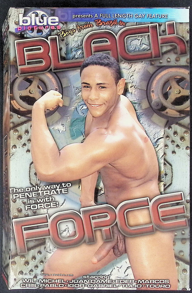 Black Force ft. Wil, Michel, Juan Dame Gay VHS Blue Pictures 111825AKVHS2