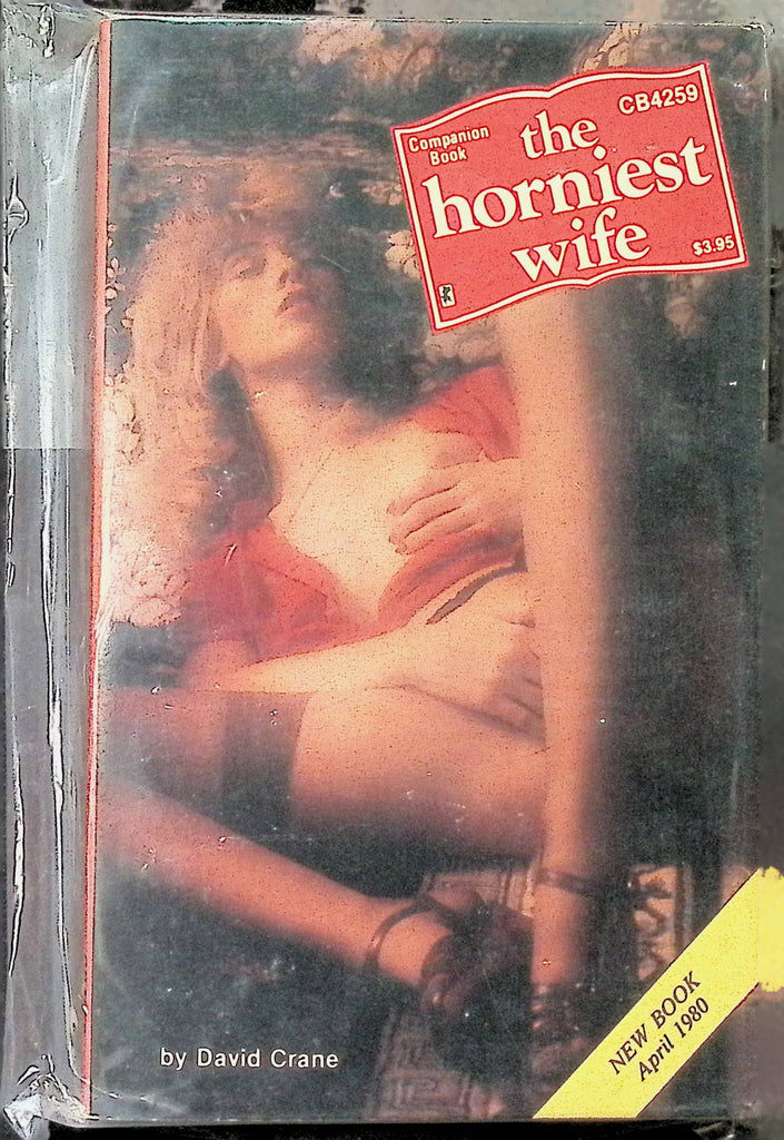 The Horniest Wife by David Crane CB4259 April 1980 Companion Book Greenleaf Adult Paperback Novel-082924AMP