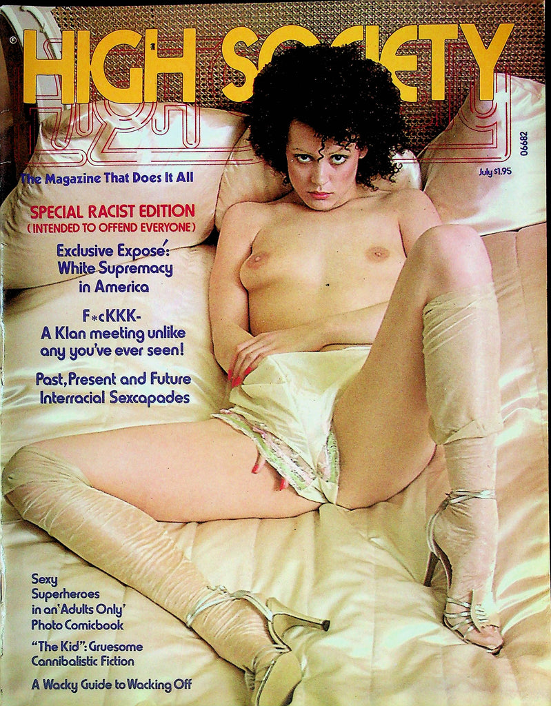 High Society Magazine Special Race Edition July 1977 031224RP