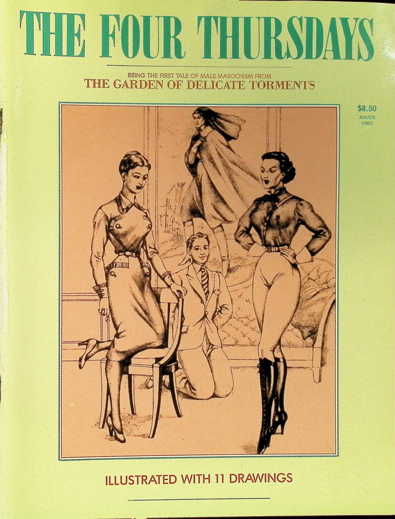 The Four Thursdays The Garden of Delicate Torments 1987 Illustrated Erotic Art Magazine  100225AMP