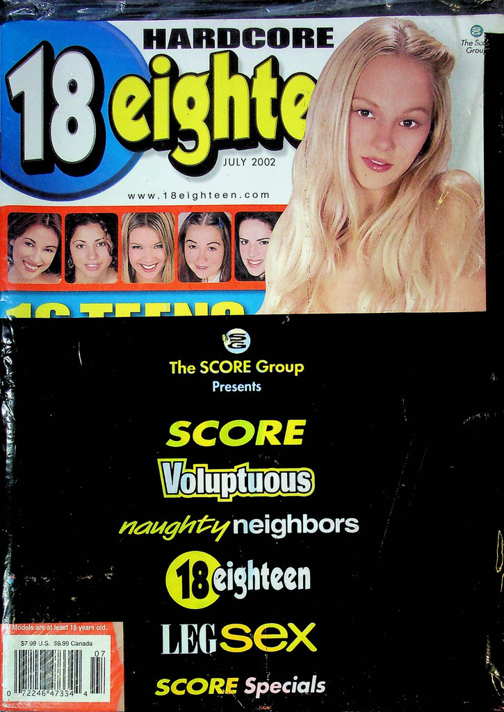 18 Eighteen Magazine Hardcore July 2002 SEALED 100124RP2