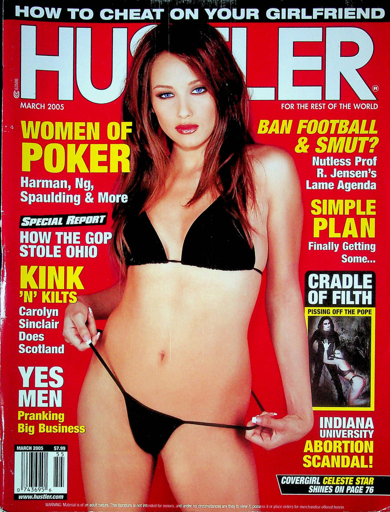 Hustler Magazine Celeste Star & Kink 'N Kilts March 2005 030924RP