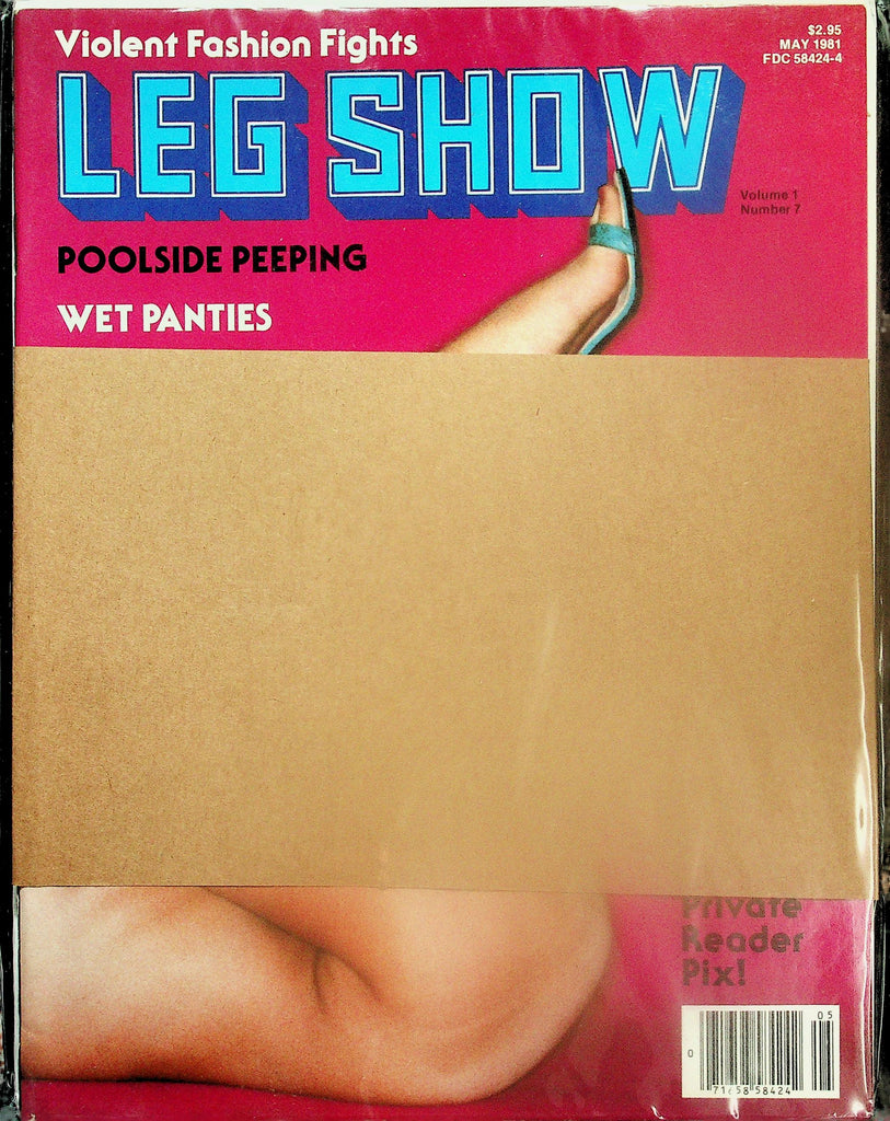 Leg Show Magazine  Poolside / Wet Panties   May 1981   112925lmp