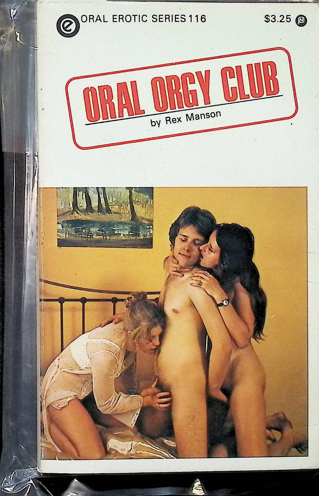 Oral Orgy Club by Rex Manson OES116 1980s Oral Erotic Series Adult Paperback Novel -112124AMP