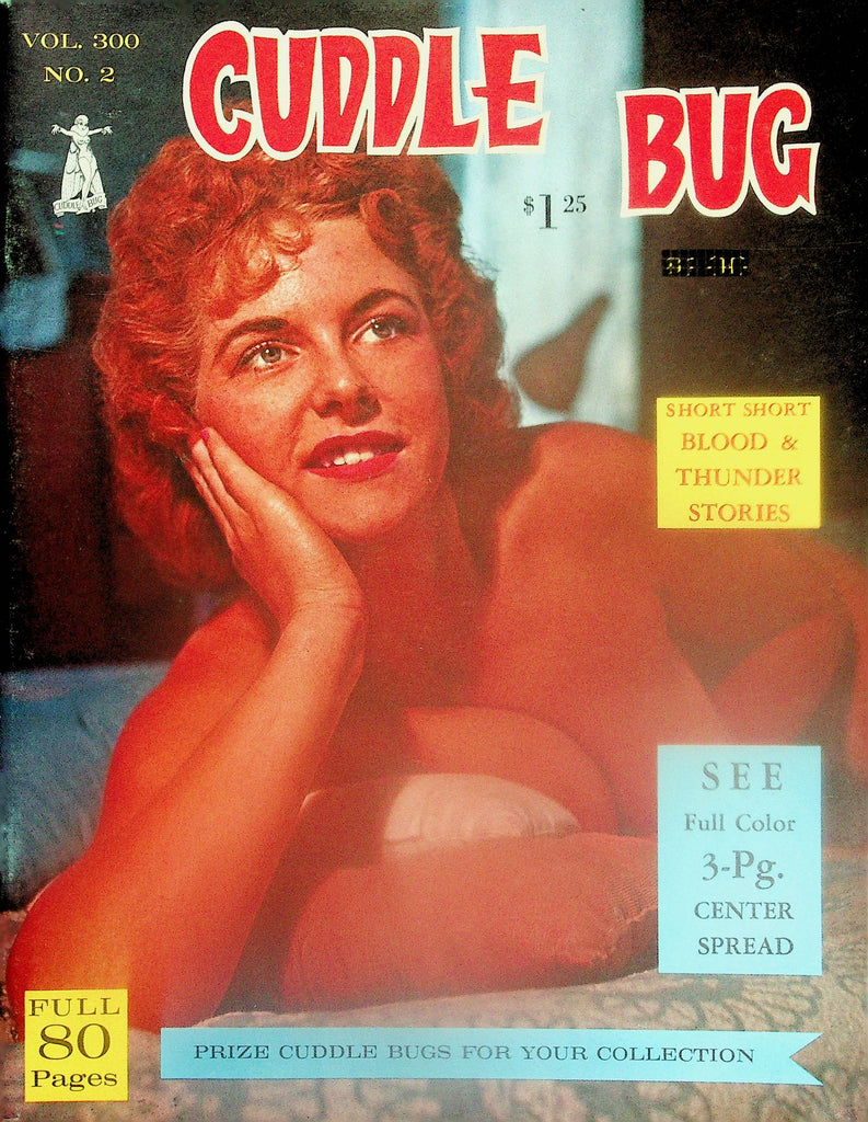 Cuddle Bug Magazine  Beautiful Nude Models w/CF  vol.300 #2  1960's    102125lm-p