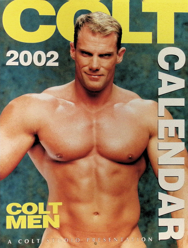 Colt Studio Colt Men 2002 Wall Calendar Gay Man BIG Hunky Buff Men 041326AMP2