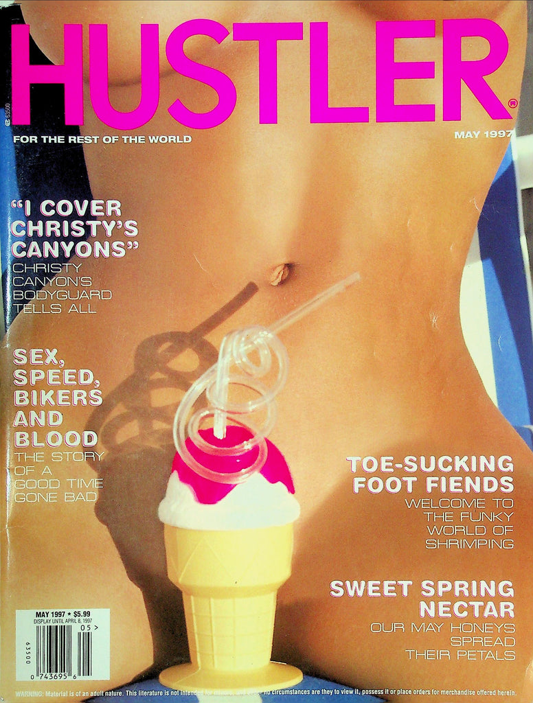 Hustler Magazine Ft. Joan & Tess May 1997 W/Centerfold 030325RP