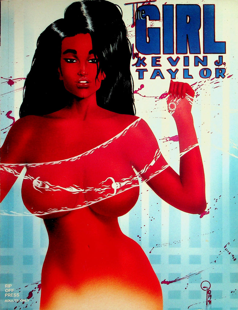 The Girl Adult Comic Grapic Novel Book  by Kevin J. Taylor 1991    032726lmp