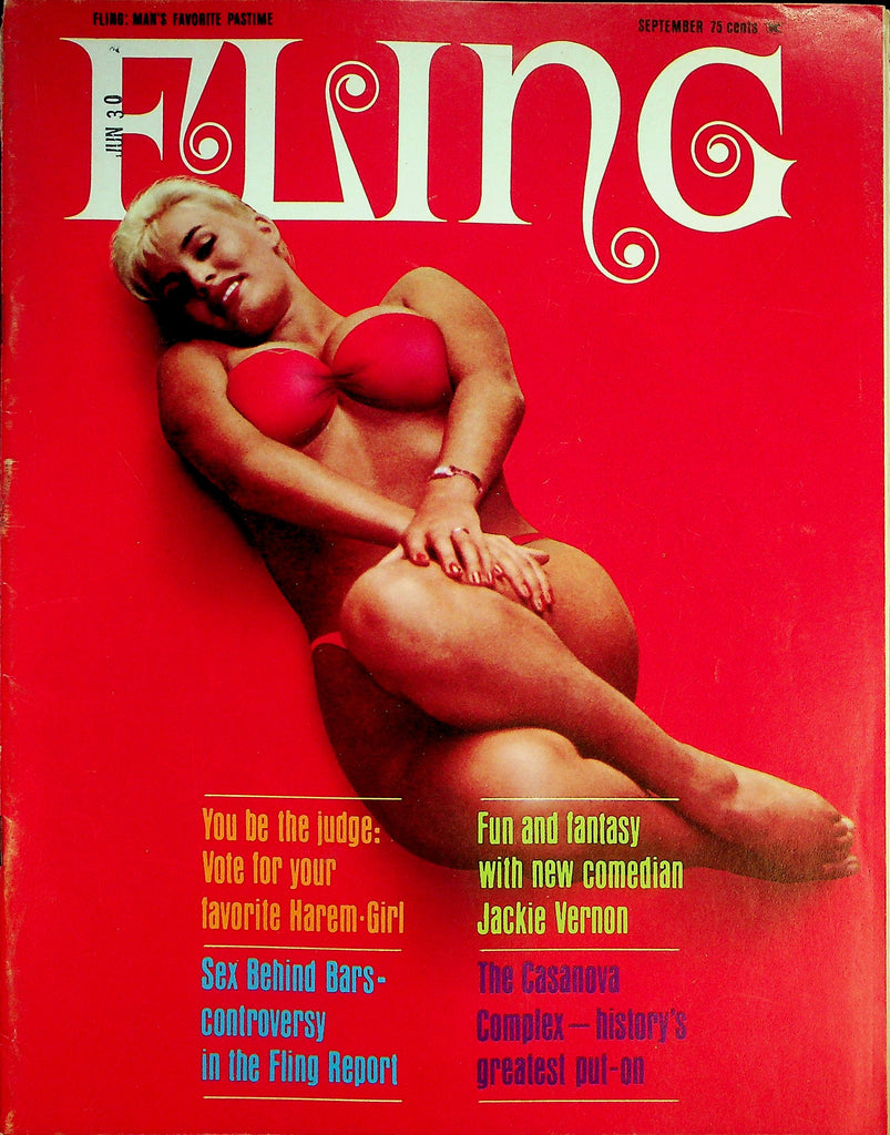 Fling Magazine  June Wilkinson  September 1966   092626lmp-GSC