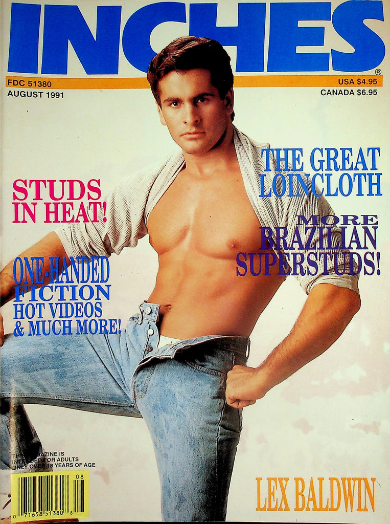 Inches Gay Magazine   Stud Lex Baldwin   August 1991   041626lmp