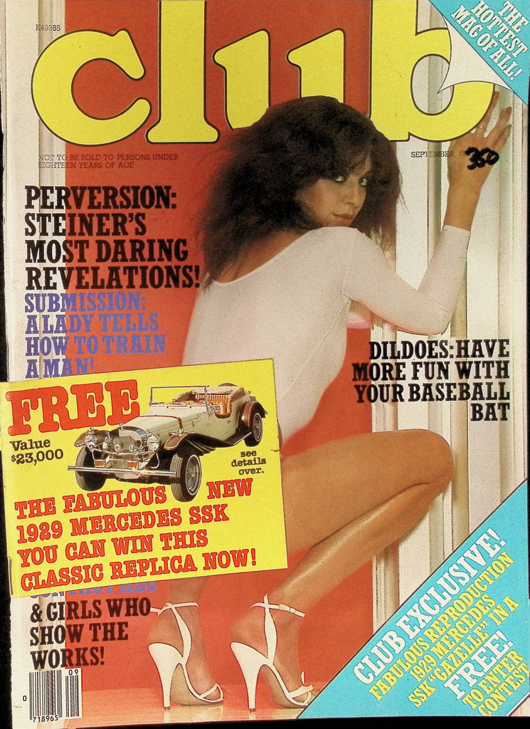 Club Magazine September 1981 Marilyn Chambers Aretha Drummond 100325AMP
