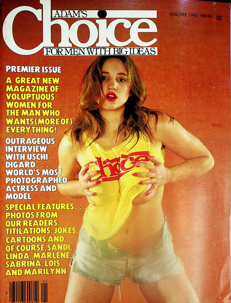 Adam's Choice Magazine   Uschi Digard   1st Issue!   vol.1 #1  1979  050624lm-p