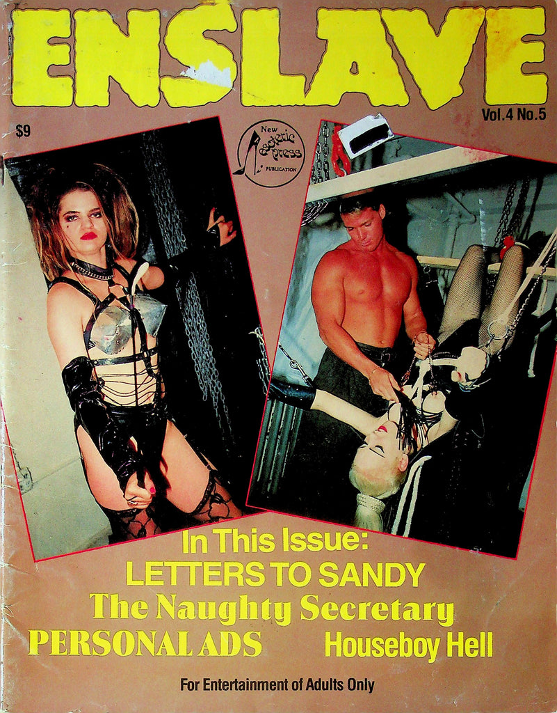 Enslave BDSM Magazine Letters To Sandy & The Naughty Secretary Vol.4 No.5 1993 080625RP-