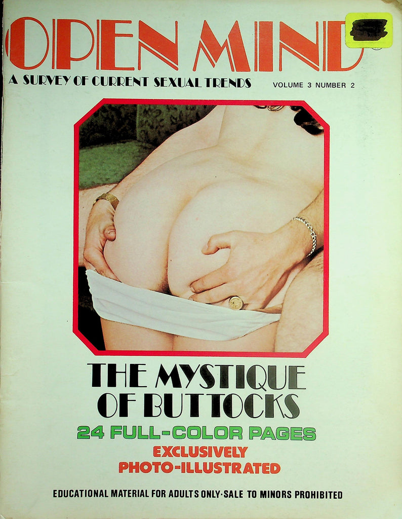 Open Mind Magazine   The Mystique Of Buttocks  vol.3 #2  1973    040926lmp