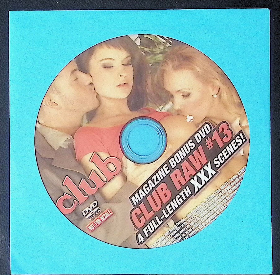 club Magazine Bonus DVD Club Raw #13 Adult DVD 011326AKDVD-A42