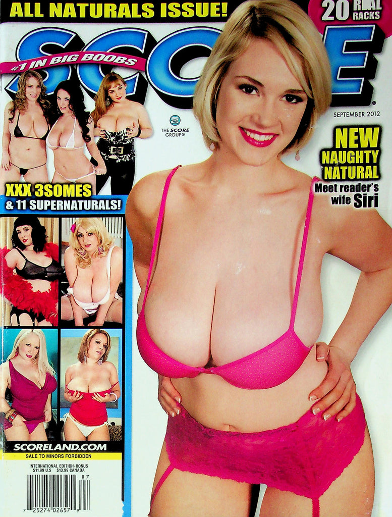 Score Magazine Ft. Siri & Alia Janine September 2012 091525RP-