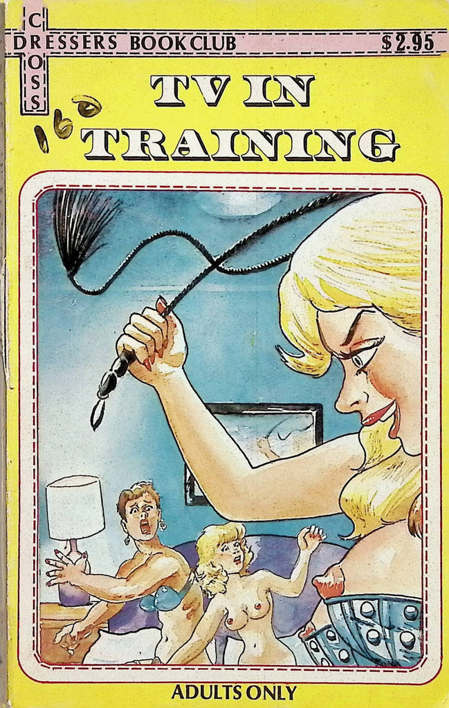 TV in Training CD28 1981 Transsexual Cross Dressers Book Club Star Distributors Adult Paperback Novel-082924AMP