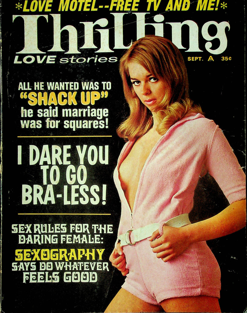 Thrilling Love Stores Men's Magazine Sexography September 1970 081424RP