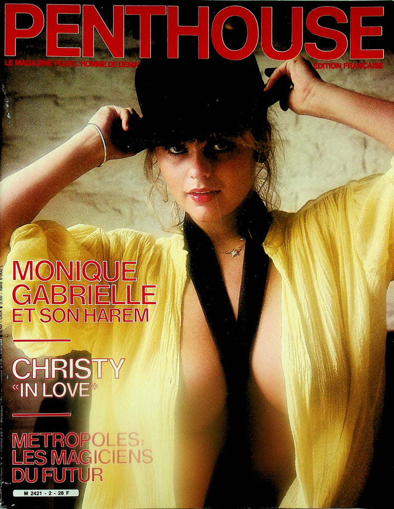 Penthouse French International Magazine   Christy Canyon Beautiful Spread  March 1985    072325lm-p