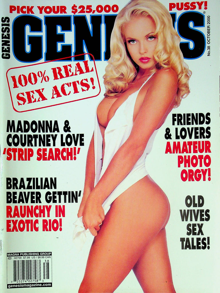 Genesis Magazine Brazilian Beaver Hunt October 2000 #38 042224RP