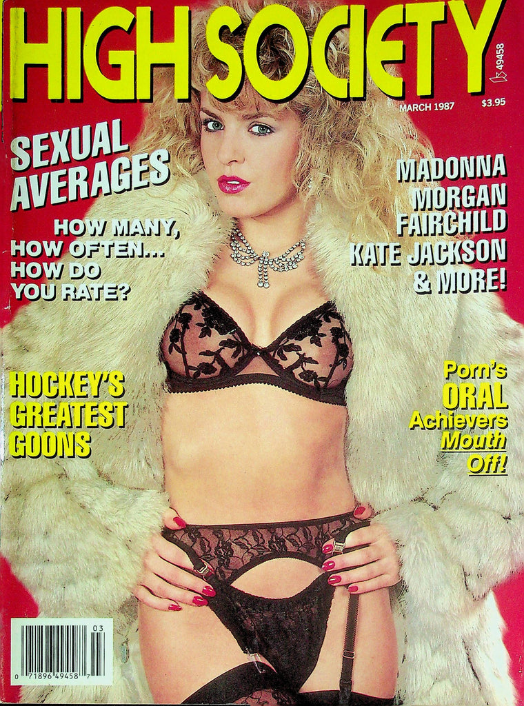 High Society Magazine Catherine & Cindy March 1987 112023RP