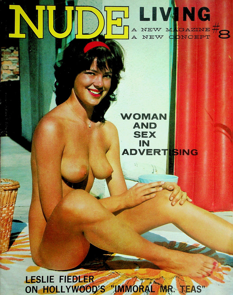 Nude Living Nudist Magazine  Woman And Sex In Advertising / Nature's Rendezvous  #8 July 1962    060326lmp-GSC