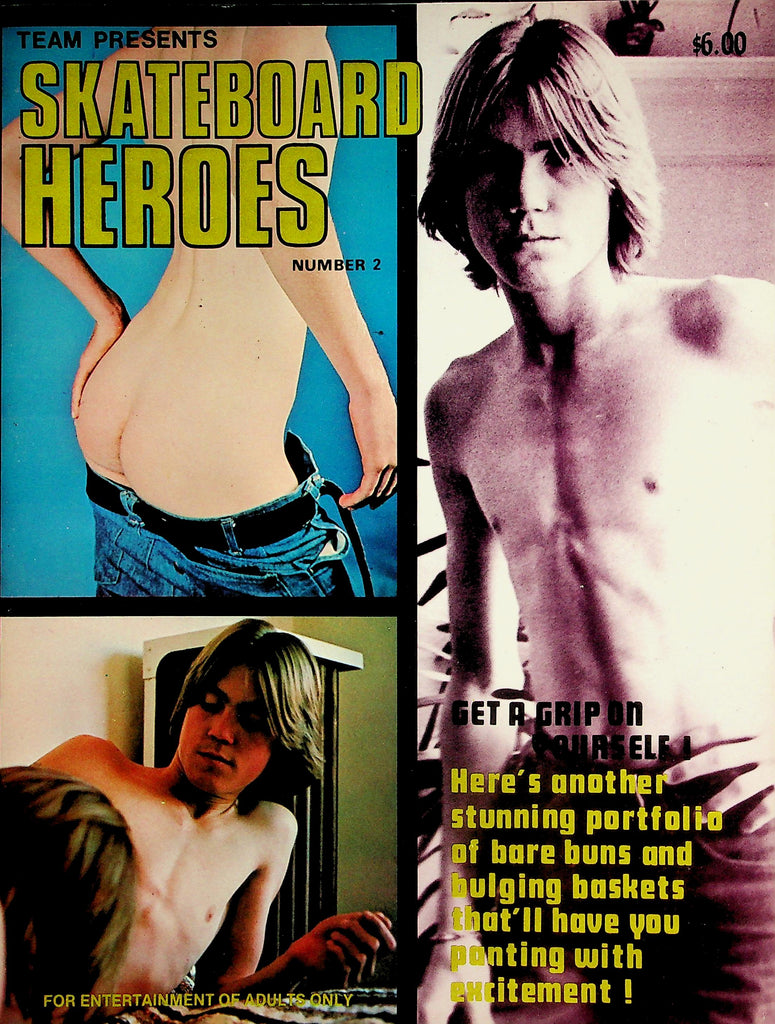 Skateboard Heroes Gay Magazine  #2 1960's-70's    071326lmp-GSC