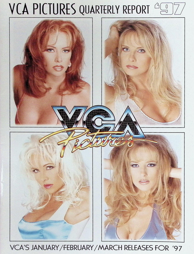 VCA Pictures Quarterly Report 1997 Magazine January thru March  091426LLP2