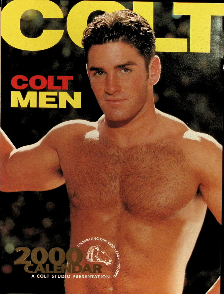 Colt Studio Colt Men 2000 Wall Calendar Gay Man BIG Hunky Buff Men 041326AMP2