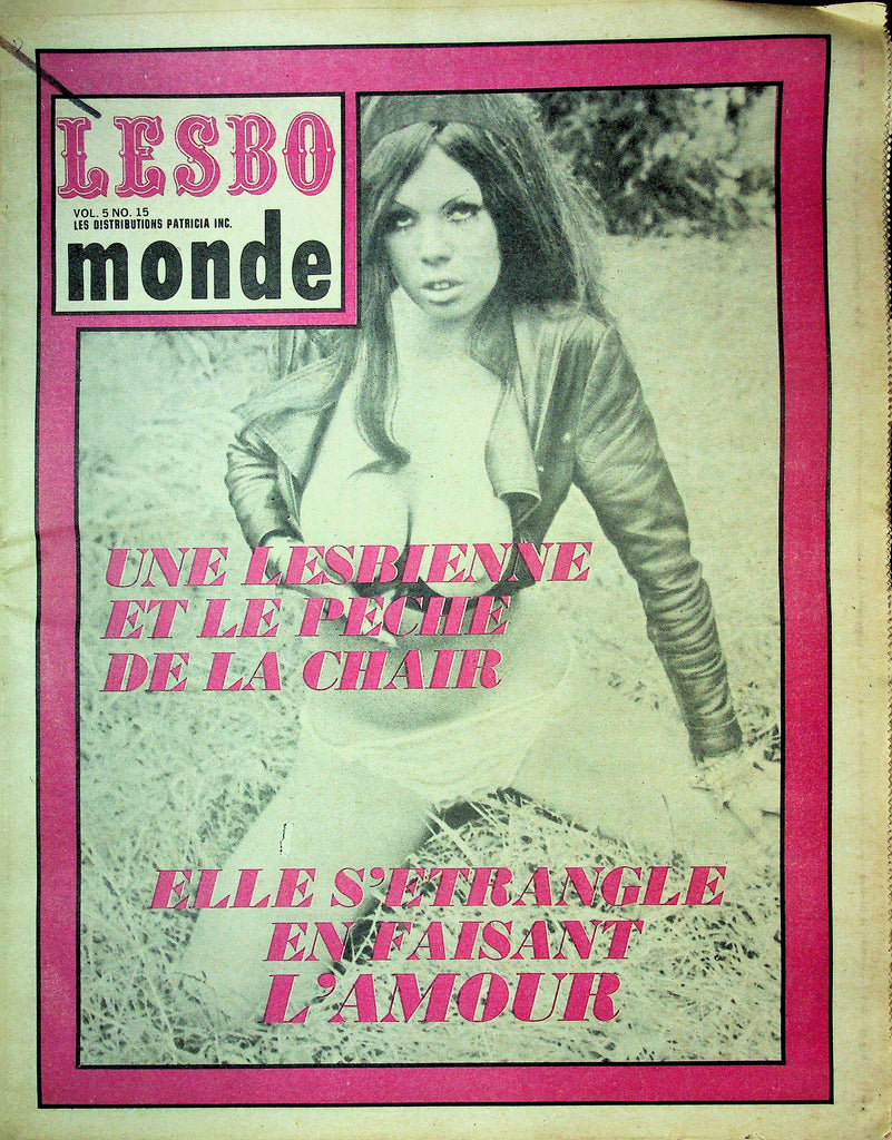 Lesbo Monde French Men's Newspaper Vol.5 No.15 061324OSRP
