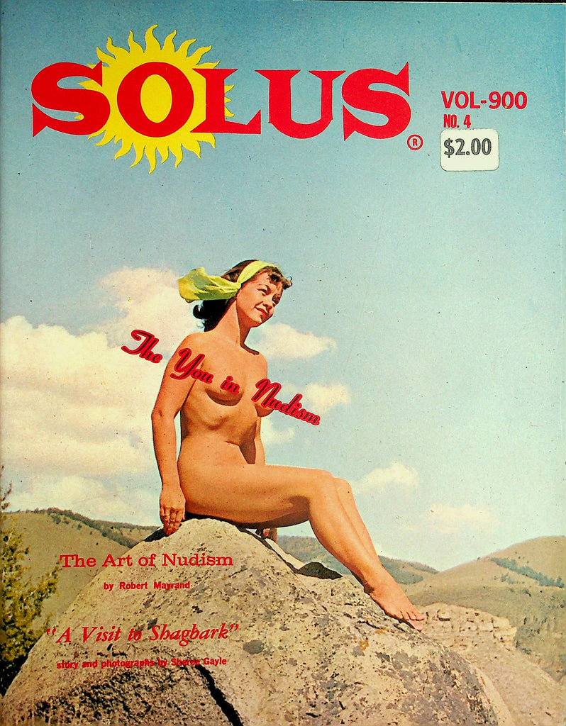 Solus Nudist Magazine  The You In Nudism / A Visit To Shagbark vol.900 #4  1960's   082026lmp-GSC