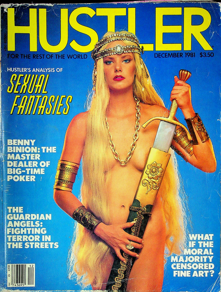 Hustler Magazine Benny Binion December 1981 111824RP