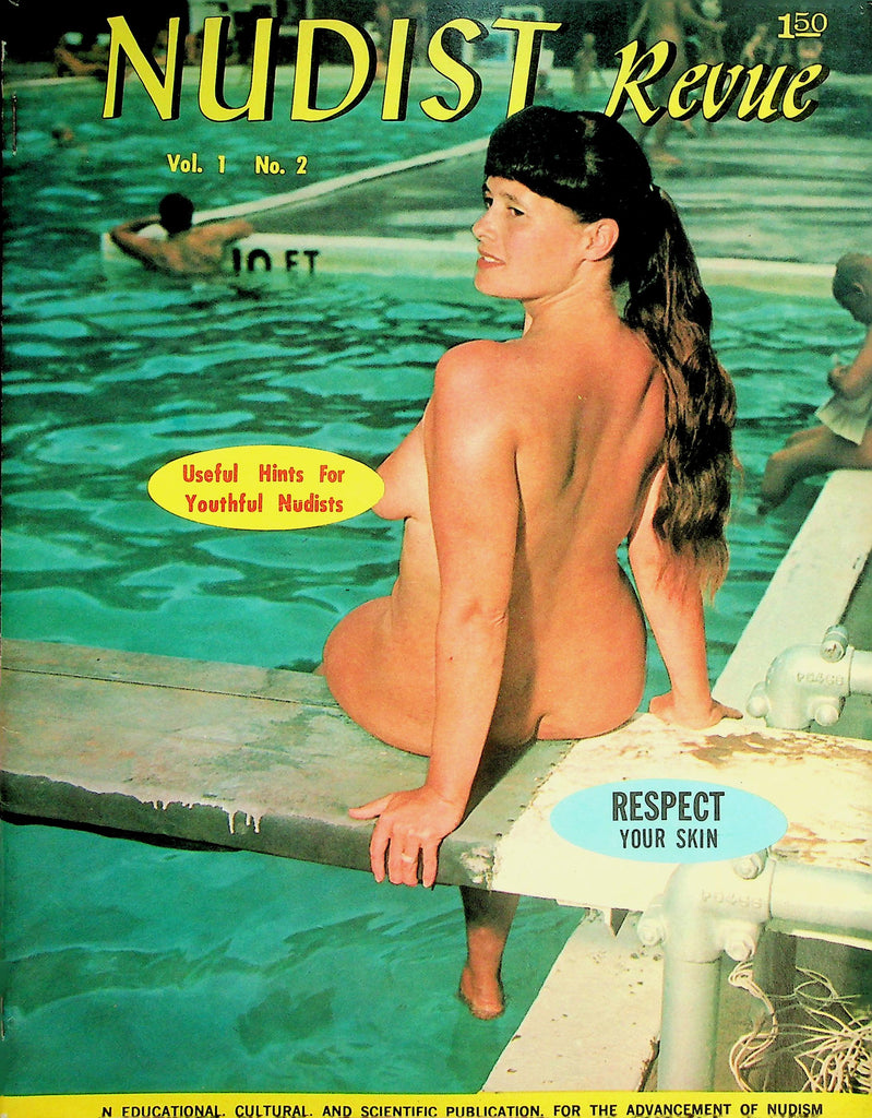 Nudist Revue Magazine   Useful Hints For Nudists  vol.1 #2  1960's   071226lmp-GSC