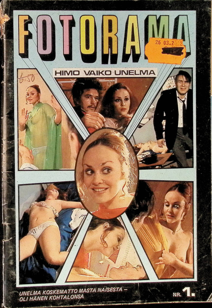 Fotorama Finnish International Digest Magazine #1 1970s/80s 102325AMP