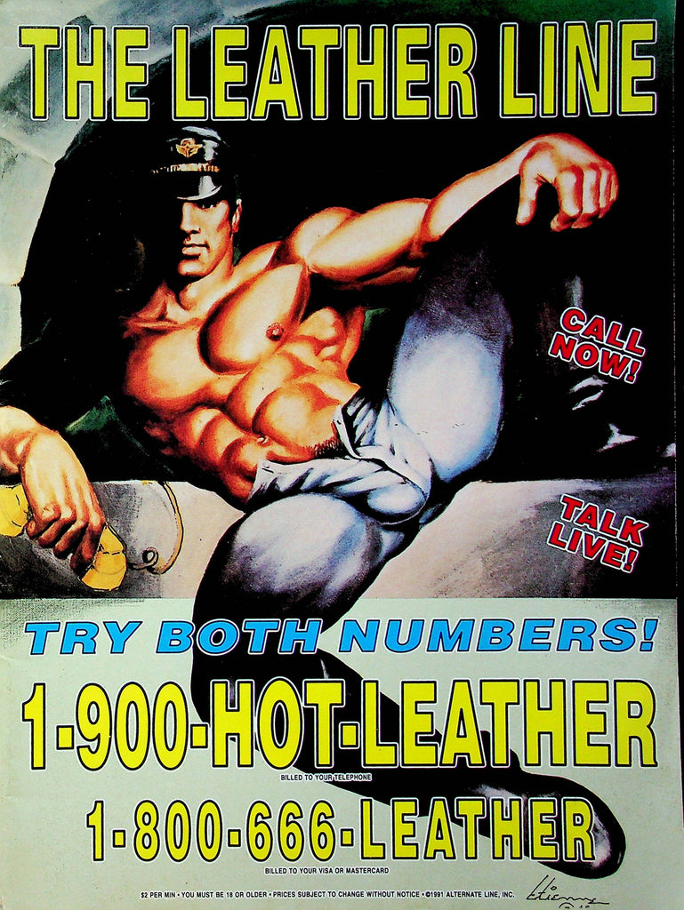 The Leather Line Magazine Hairy Situation February 1992 090523RP