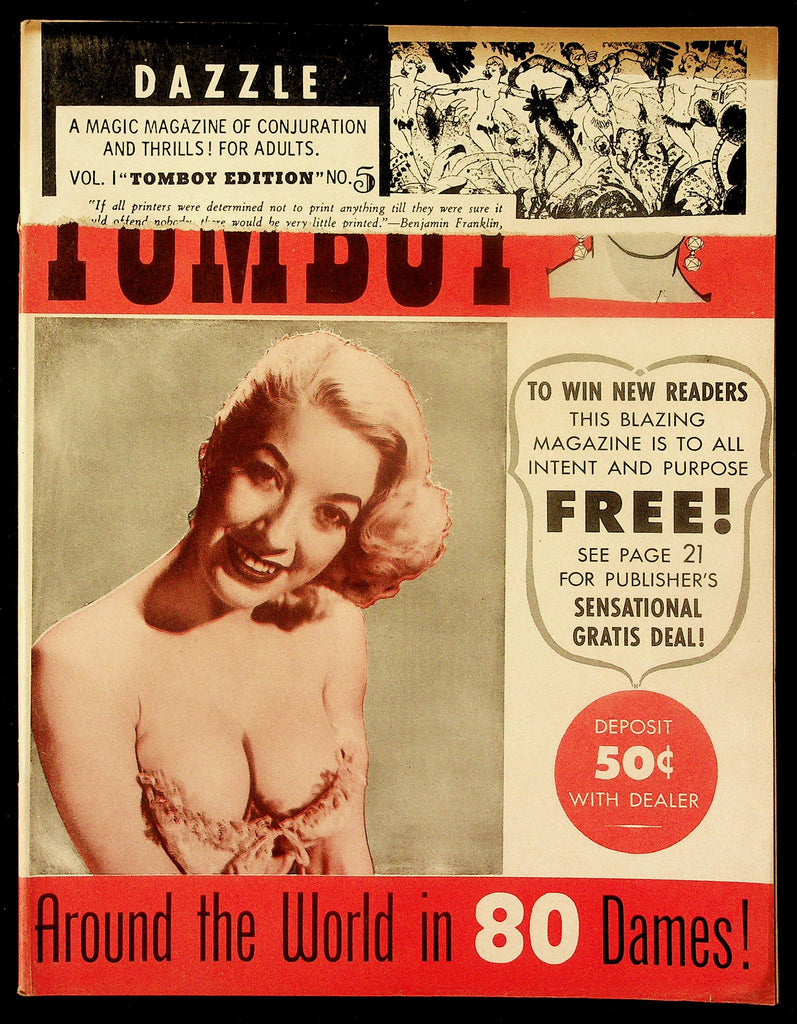 Dazzle Adult Magazine V1, #5 Tomboy Edition 1958 091126HRP2-41