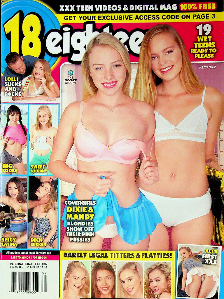18 Eighteen Magazine Ft. Dixie & Mandy Vol.23 No.2 091525RP-