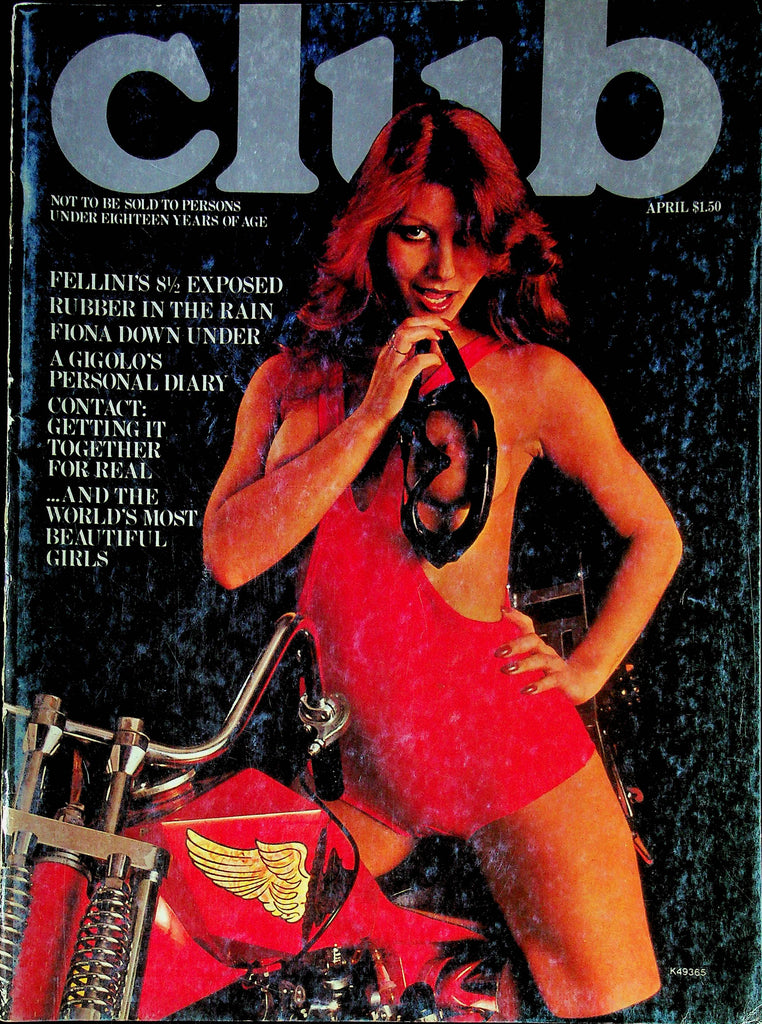 Club Magazine Fellini's Exposed & Fiona Down Under April 1975 013024RP