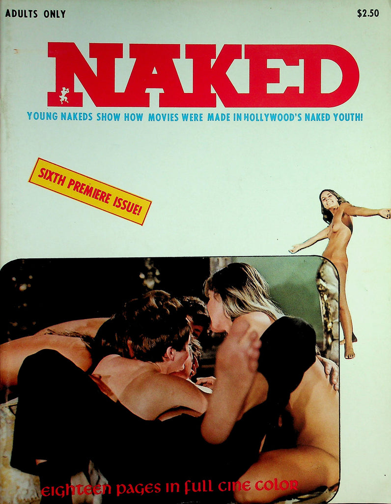Naked Movie 18+ Magazine How Movies Were Made In Hollywood's Naked Youth  #6 1968 091626lmp-GSC