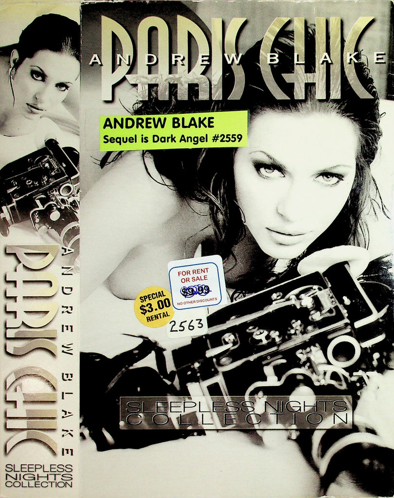 Paris Chic with Coralie Lea Martini Anita Blond Adult VHS Studio A 060926NAVHS4-2