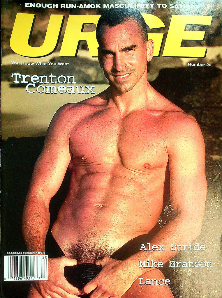 Urge Gay Magazine  Cover Guy Trenton Comeaux  #20   041826lmp