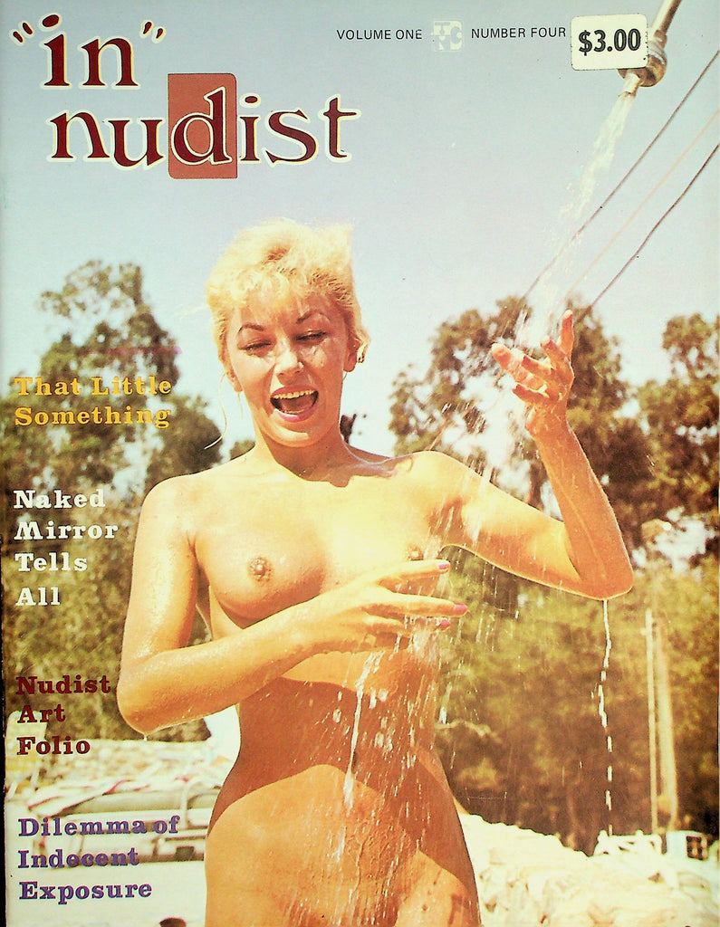 "in" nudist Magazine  Naked Mirror Tells All / Nudist Art Folio  vol.1 #4  1968   081726lmp-GSC