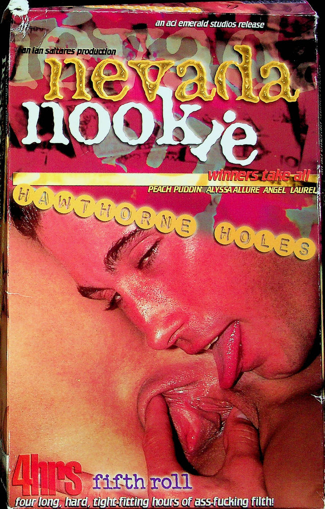 Adult VHS Movie Nevada Nookie Hawthorne Holes Fifth Roll Ft Peach Puddin & Alyssa Allure 1999 By Emerald Studios 053023RPVHS
