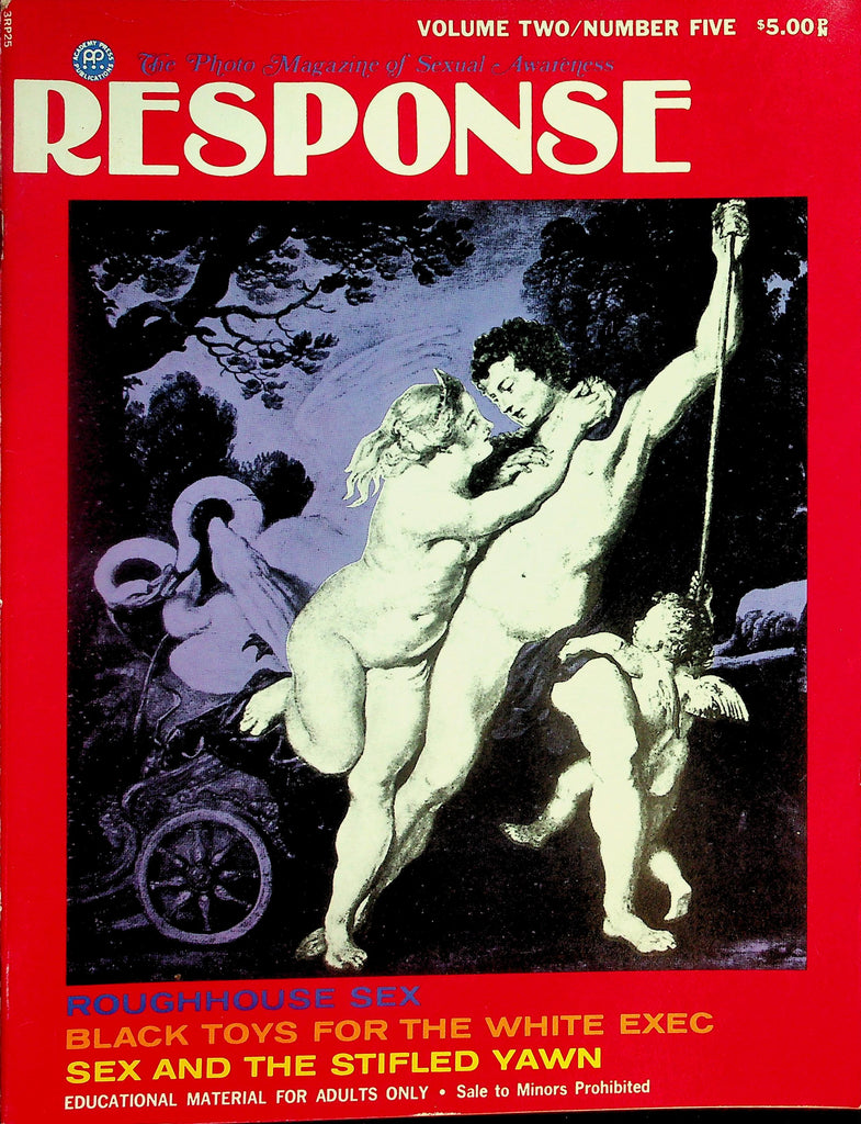 Response Magazine Of Sexual Awareness  Roughhouse Sex  / Black Toys For The White Exec  vol.2 #5 1972  092626lmp-GSC