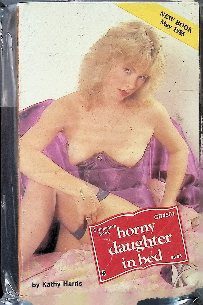 Horny Daughter in Bed by Kathy Harris CB4501 May 1985 Companion Book Greenleaf Adult Paperback Novel-082924AMP