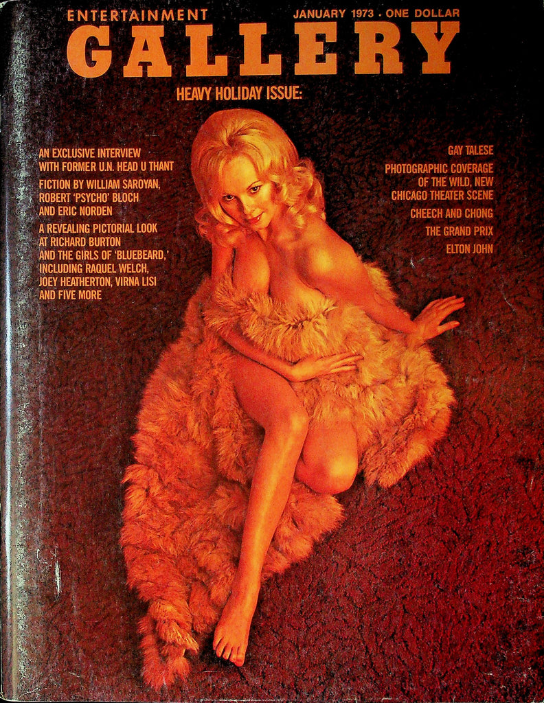 Gallery Magazine Ft. U.N. Head U Thant January 1973 050225RP2