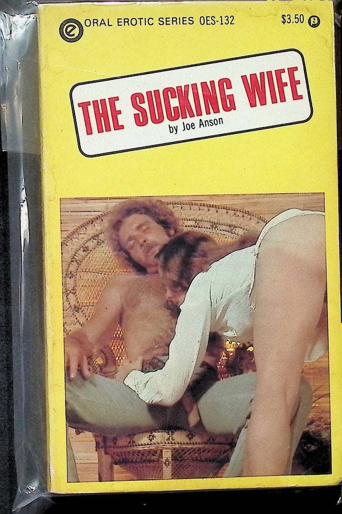 The Sucking Wife by Joe Anson OES132 1980s Oral Erotic Series Adult Paperback Novel -112124AMP