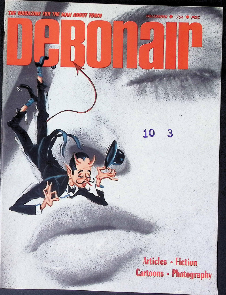 CLEARANCE Debonair Magazine ft. James W. Burke Dec 1966 010126AKP-6